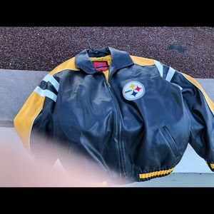 Steelers leather jackets two of them